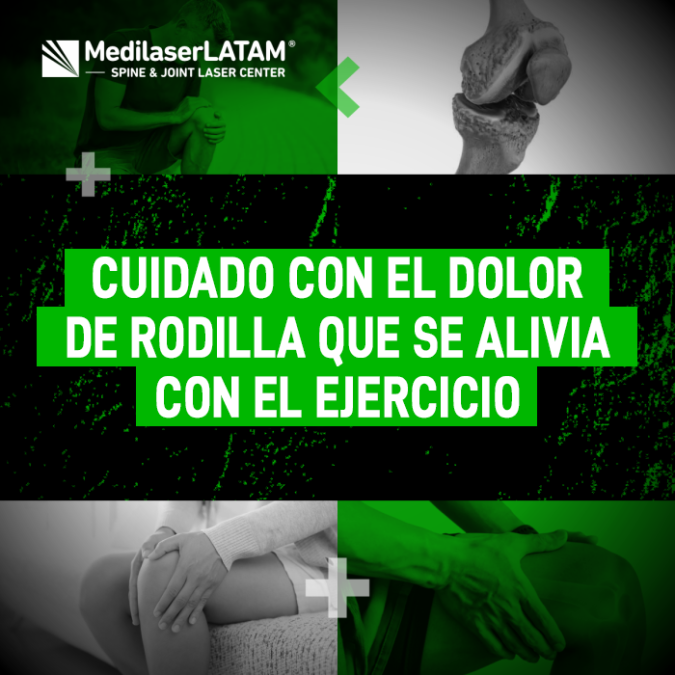 Dolor rodilla ejercicio: Si el dolor desaparece al hacer ejercicio, ¡cuidado! Aprende cuándo buscar cirugía láser a tiempo.