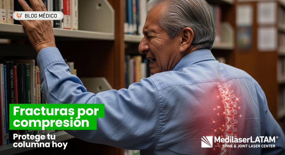 Osteoporosis: descubre cómo las fracturas por compresión vertebral afectan tu postura y qué señales indican un colapso de tus vértebras.