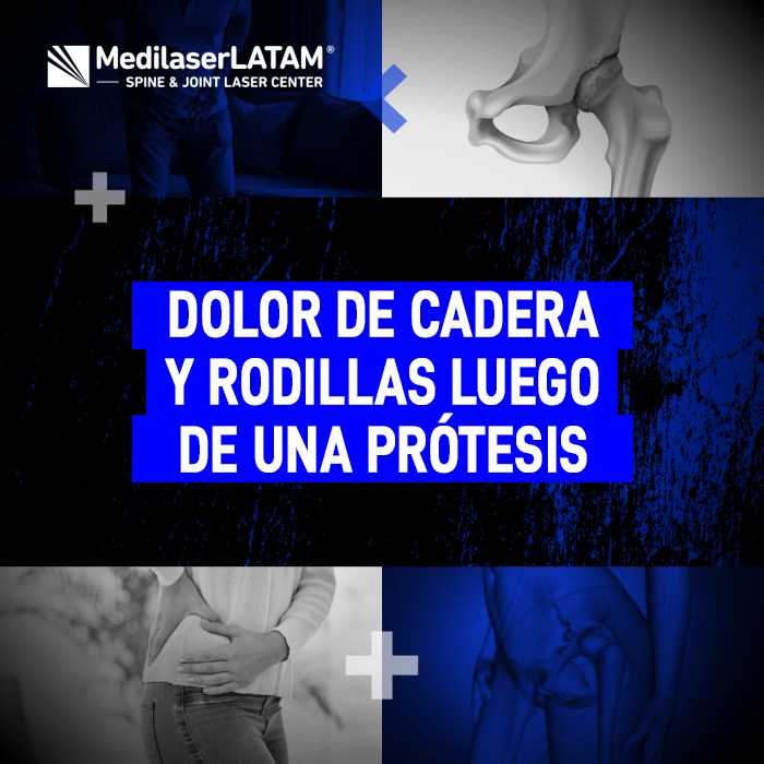 ¿Molestias persistentes tras una prótesis de cadera o rodilla? Descubre técnicas no invasivas para aliviar el dolor inflamatorio.